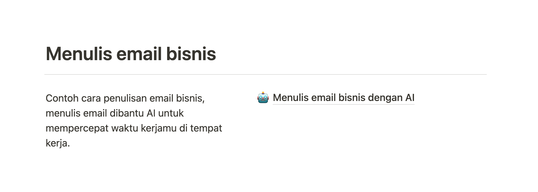 cara menulis email bisnis